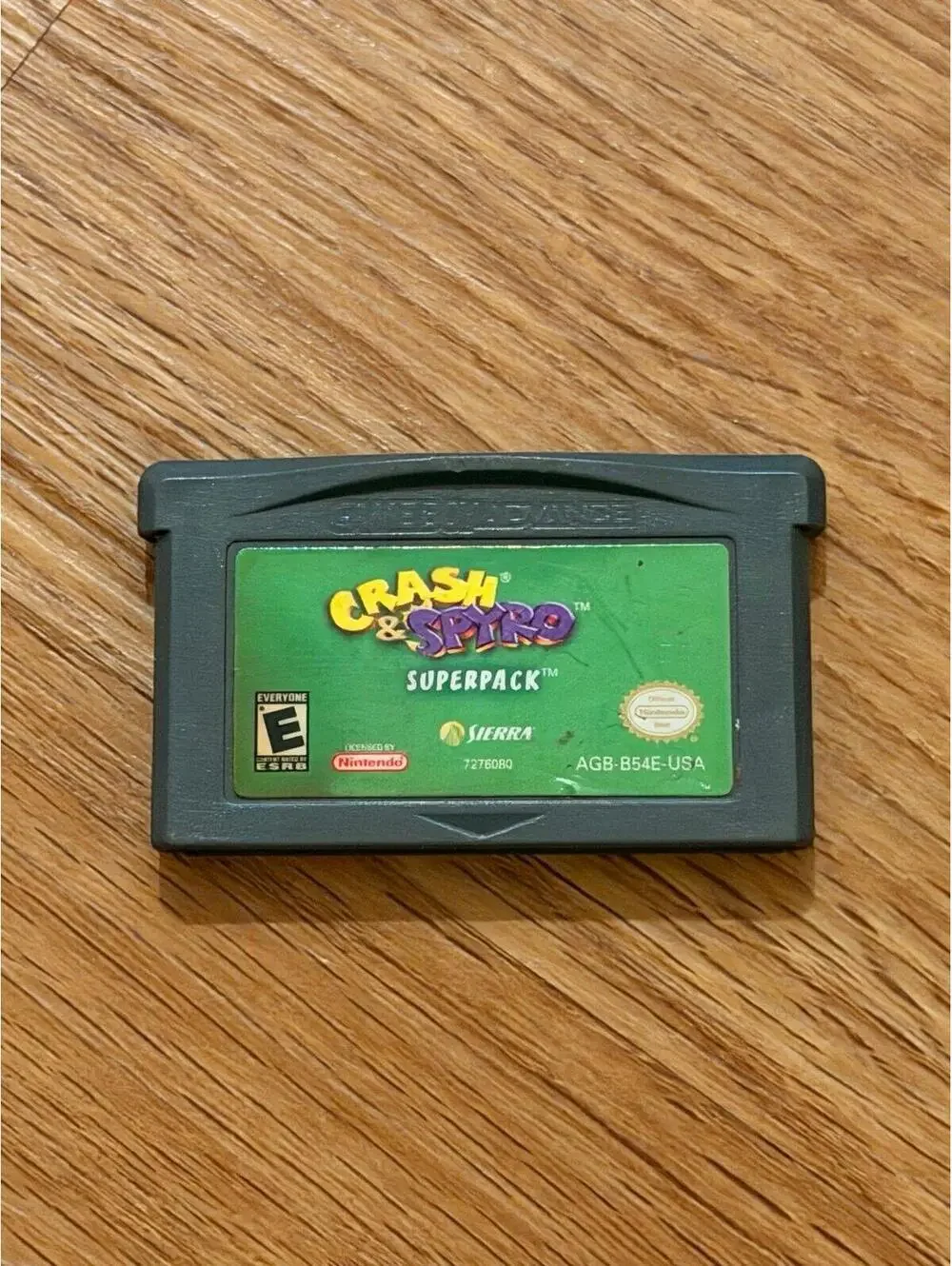 Crash and Spyro Superpack: Purple&Orange for Gameboy Advance